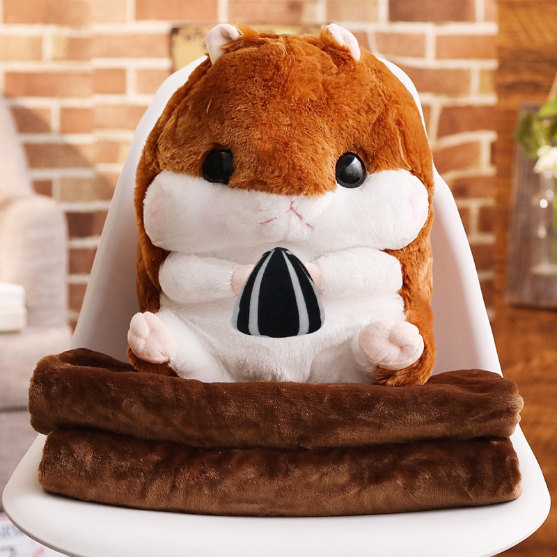 large hamster stuffed animal