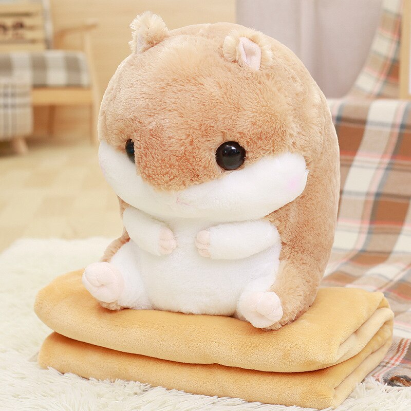 small stuffed hamster