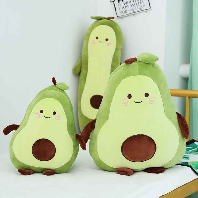 avocado rabbit plush